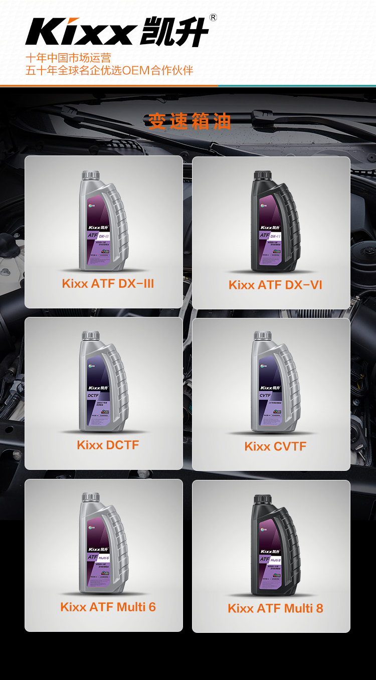 GS (Kixx) 凱升 ATF Multi 6 自動(dòng)變速箱油 5速6速-第7張圖片-鄭州市冠恒貿(mào)易有限公司【官方網(wǎng)站】-車用潤(rùn)滑油服務(wù)專家